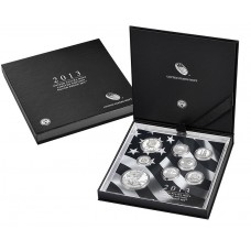 US USA - United States Mint Limited Edition Silver Proof coin set 2013